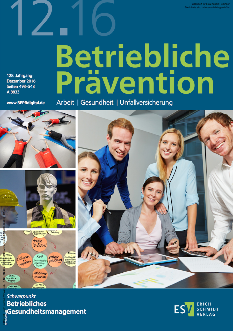 Artikel High Five und das Betriebliche Gesundheitsmanagement